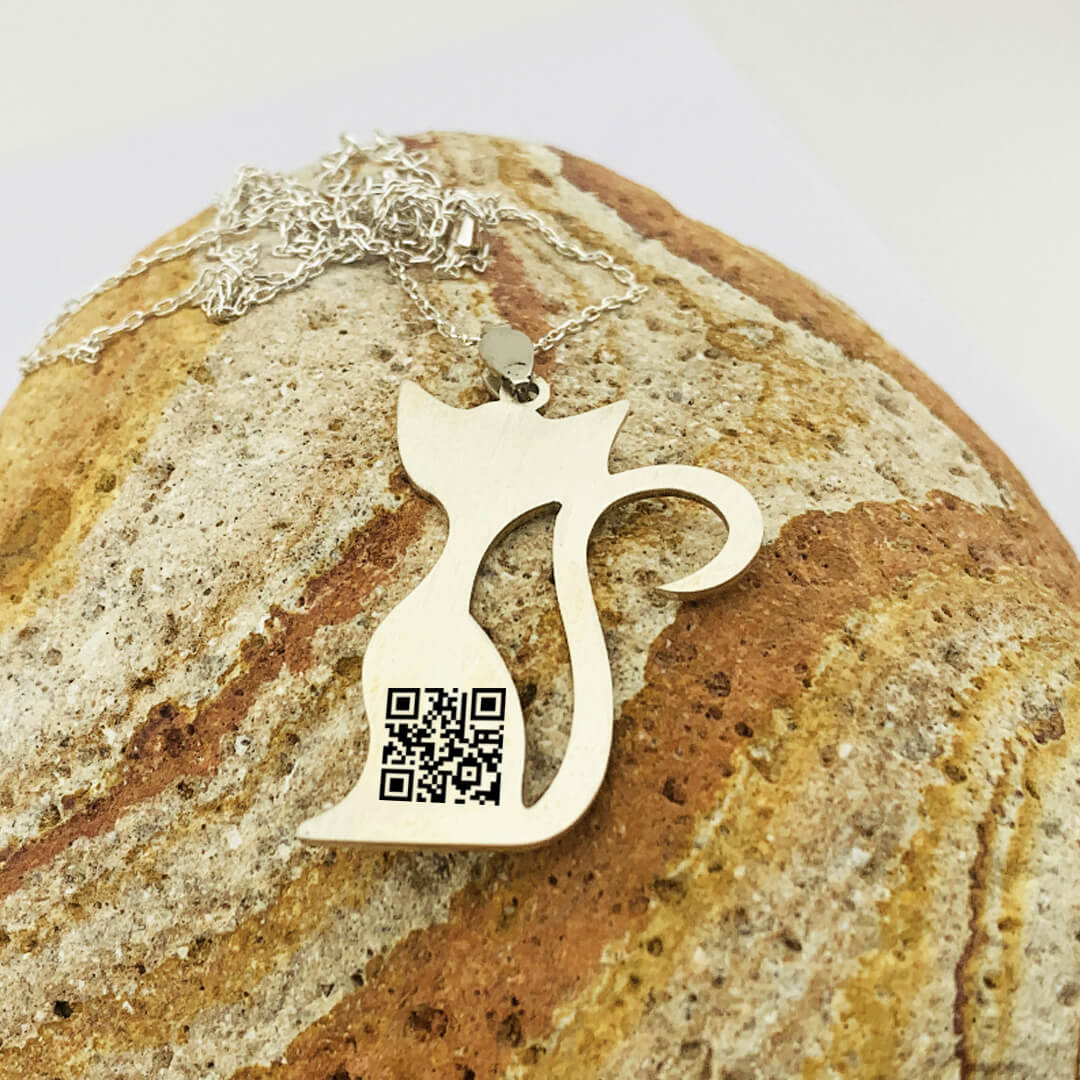 CAT SILVER NECKLACE 2