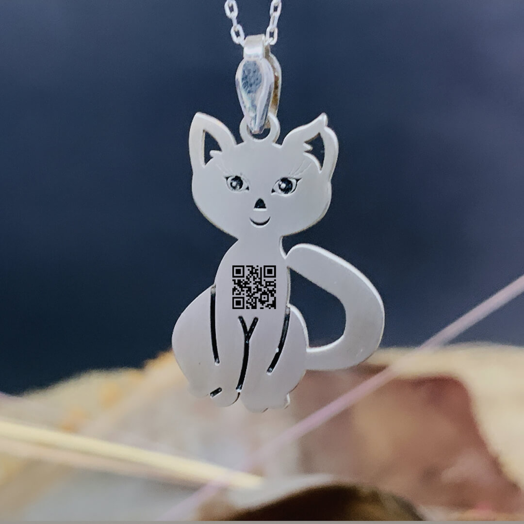 CAT SILVER NECKLACE 4