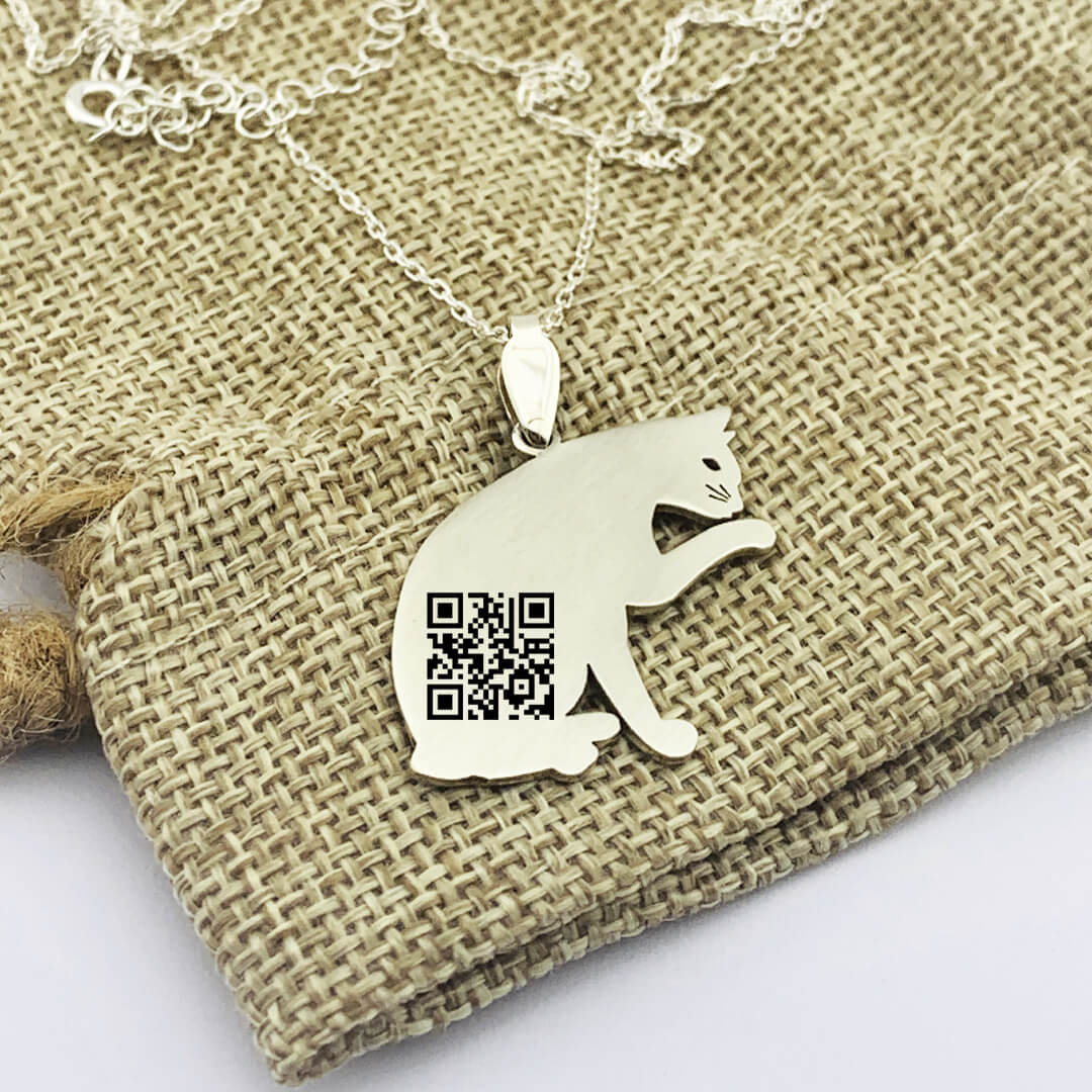 CAT SILVER NECKLACE 5