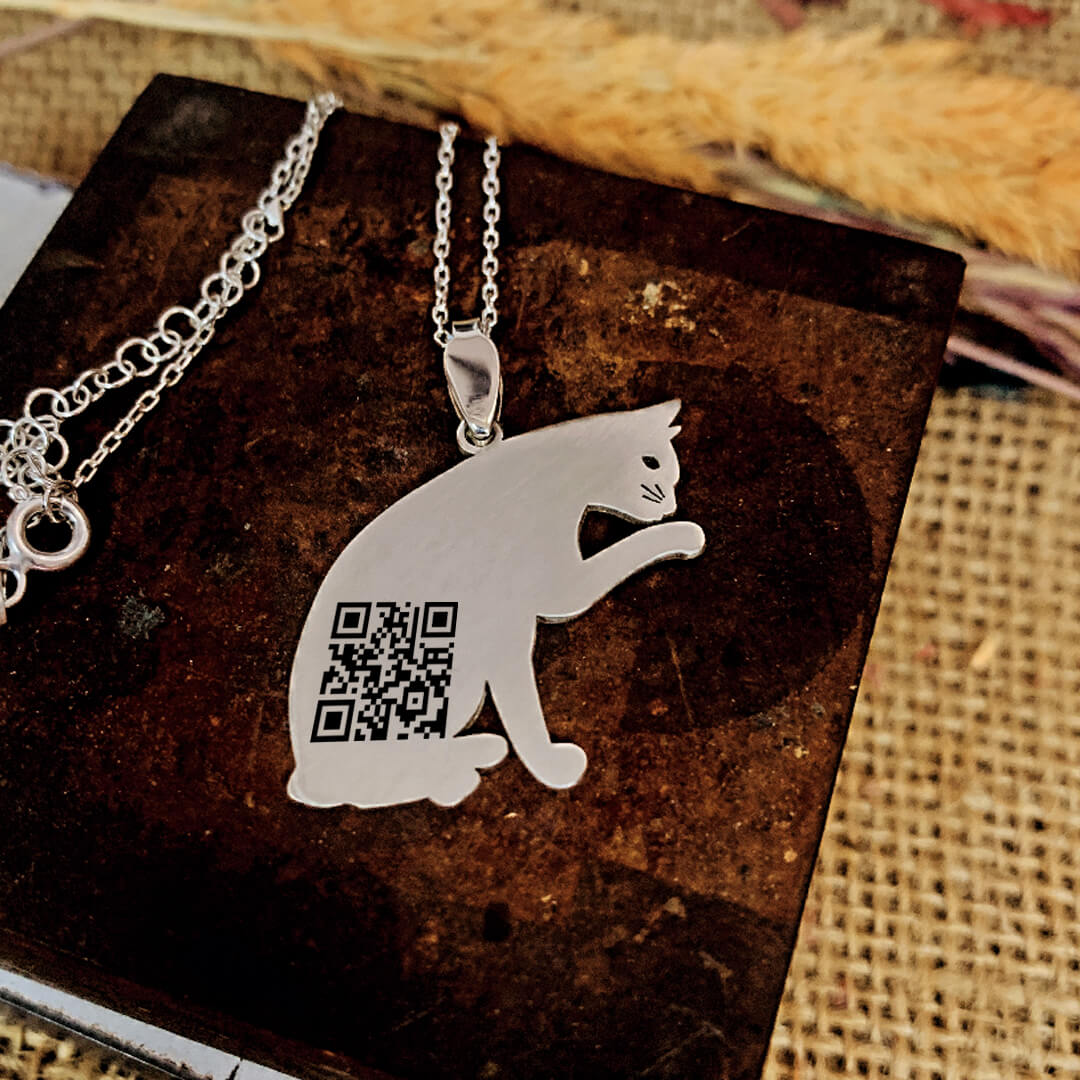 CAT SILVER NECKLACE 5