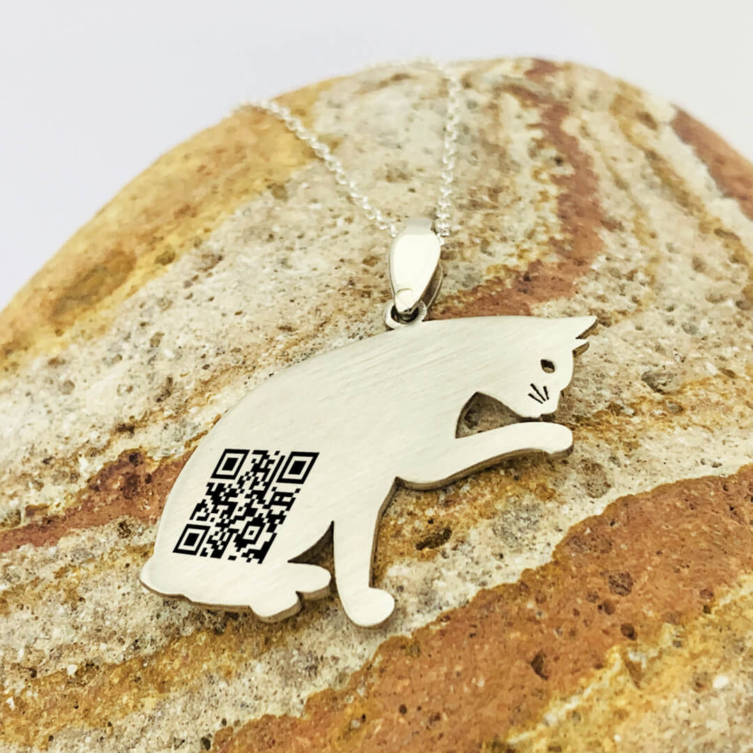 CAT SILVER NECKLACE 5