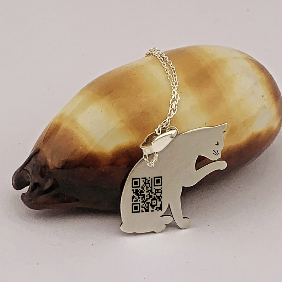 CAT SILVER NECKLACE 5