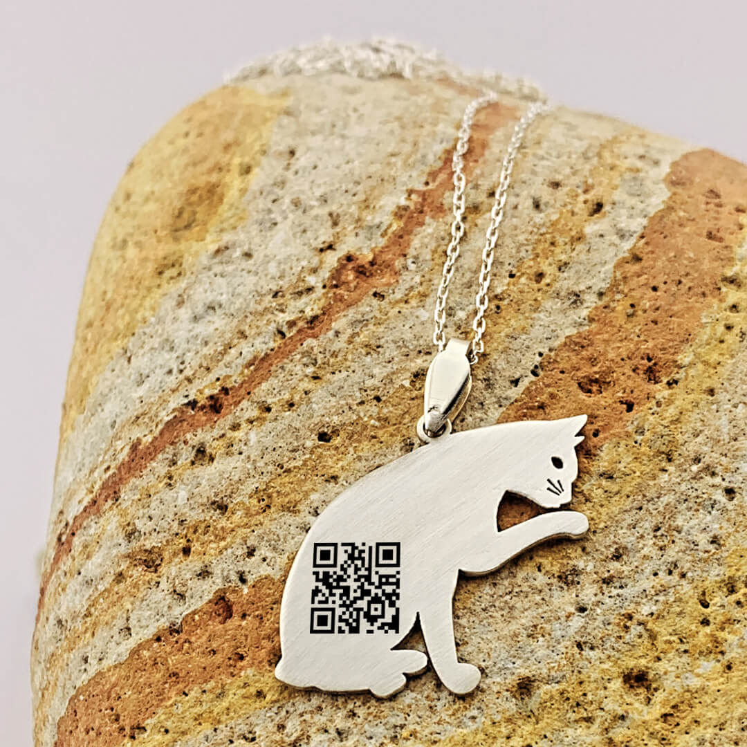 CAT SILVER NECKLACE 5