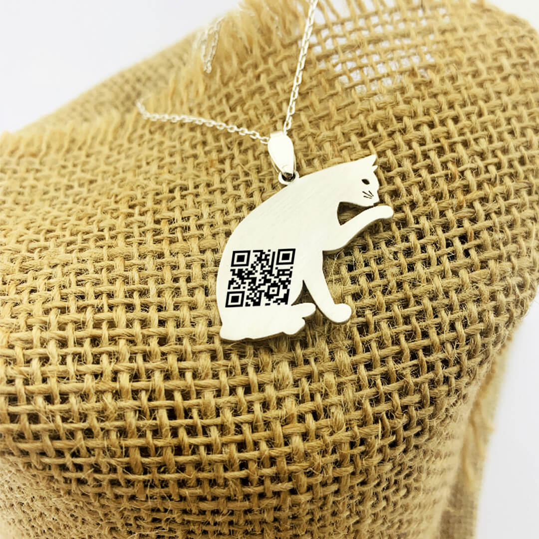 CAT SILVER NECKLACE 5