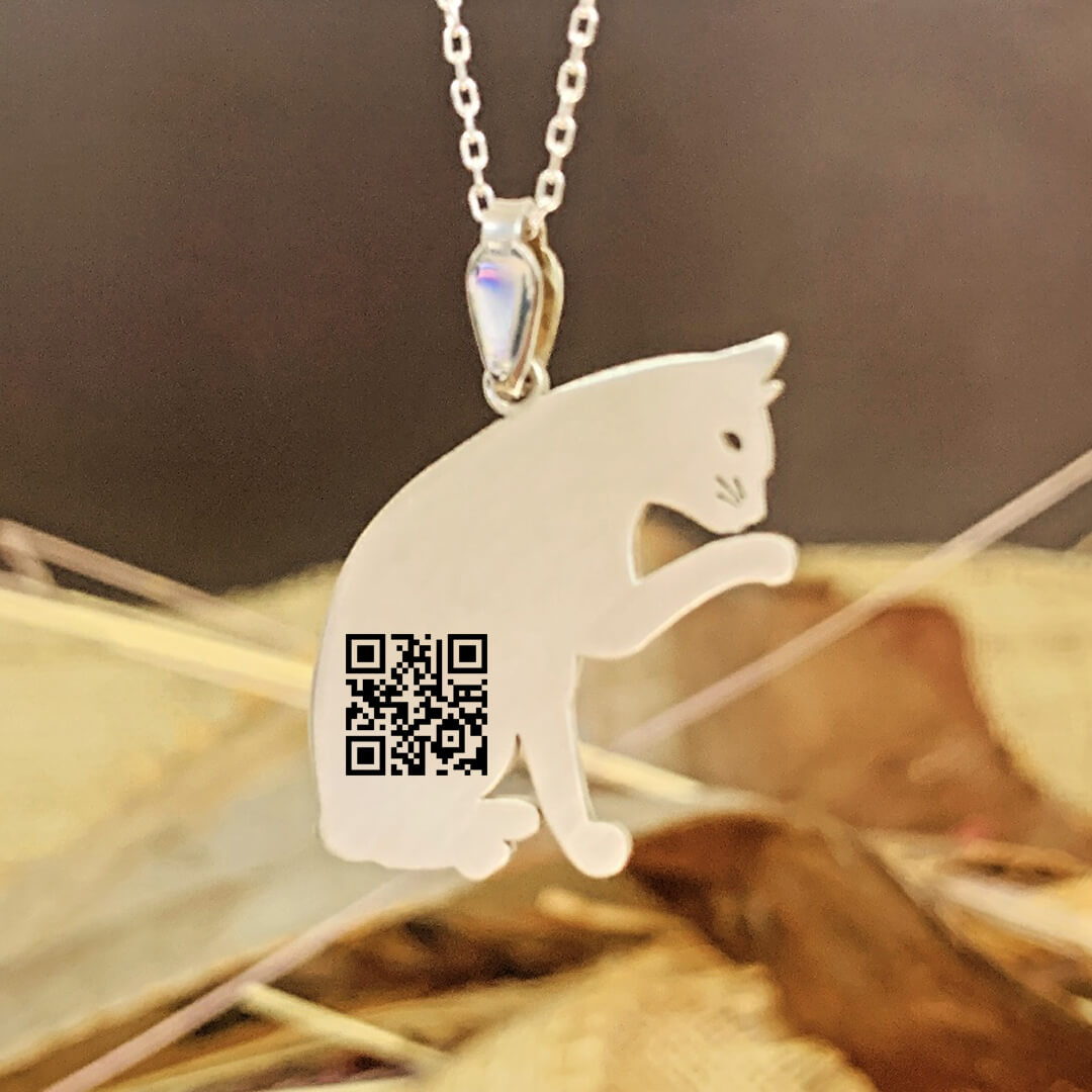 CAT SILVER NECKLACE 5