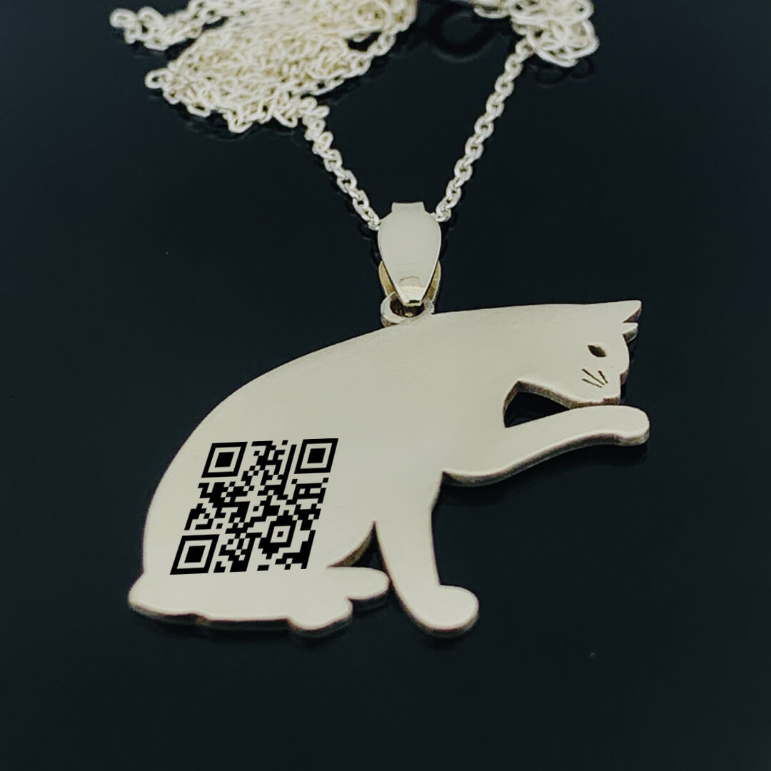 CAT SILVER NECKLACE 5