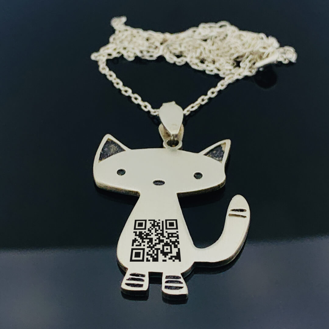CAT SILVER NECKLACE 6