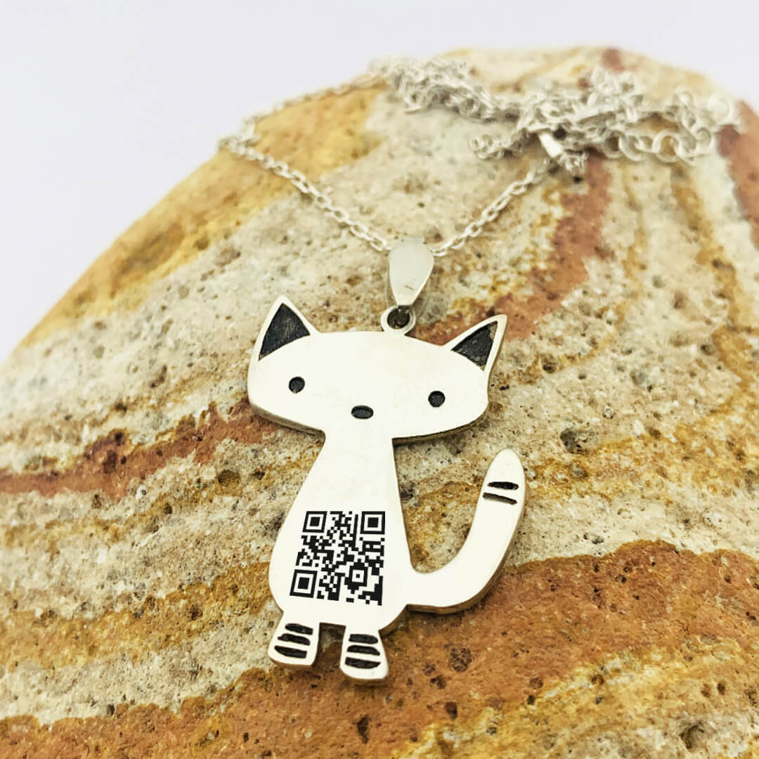 CAT SILVER NECKLACE 6