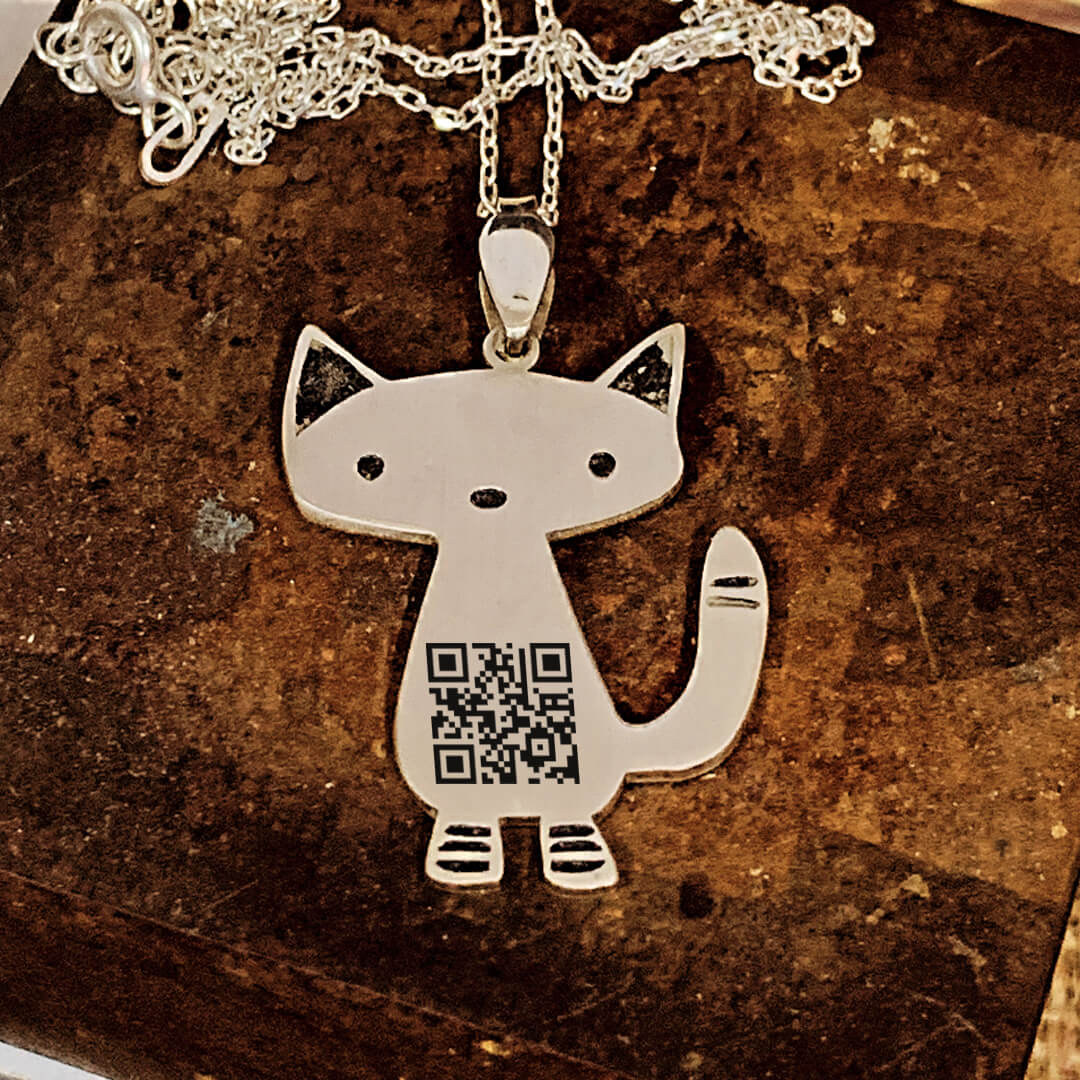 CAT SILVER NECKLACE 6