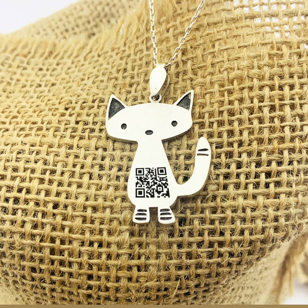 CAT SILVER NECKLACE 6
