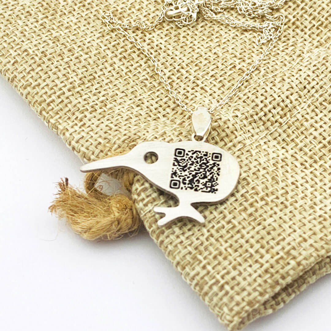 KIWI BIRD NECKLACE