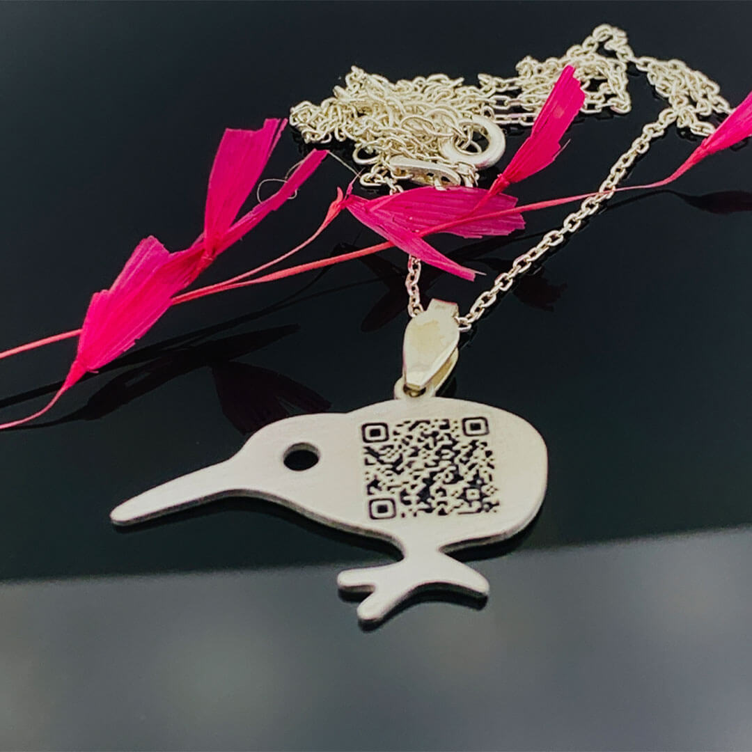 KIWI BIRD NECKLACE