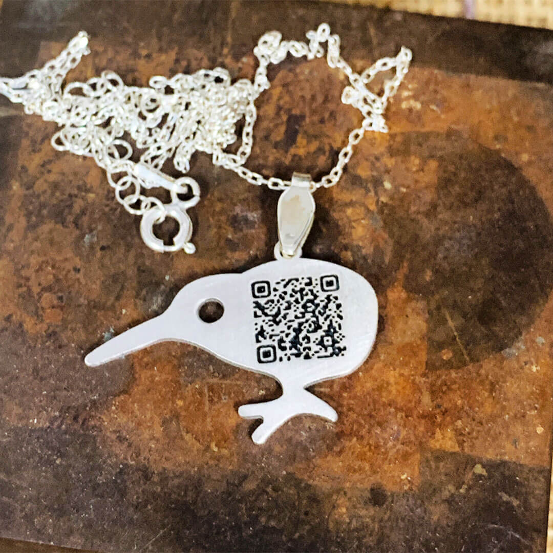KIWI BIRD NECKLACE