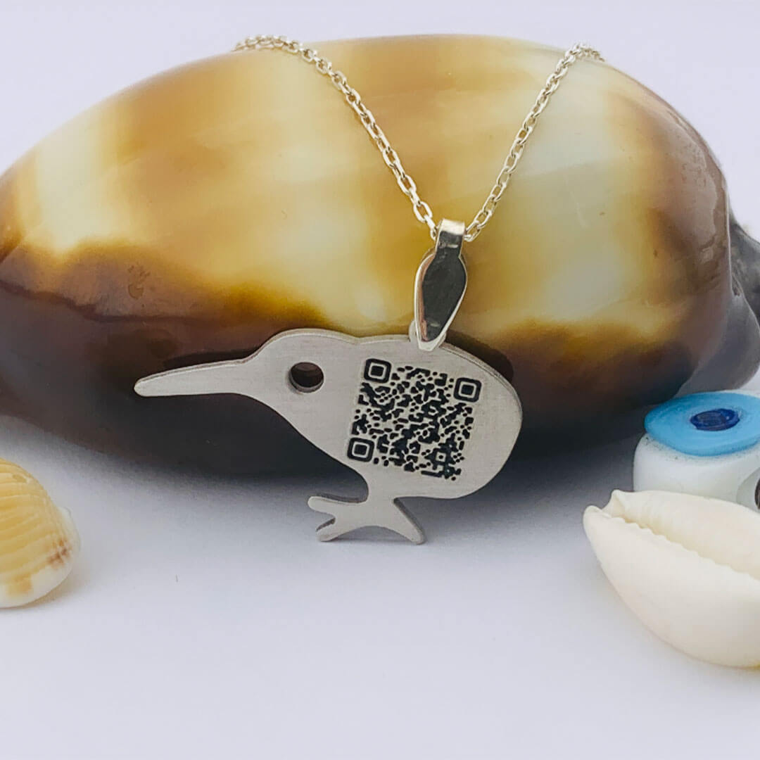 KIWI BIRD NECKLACE