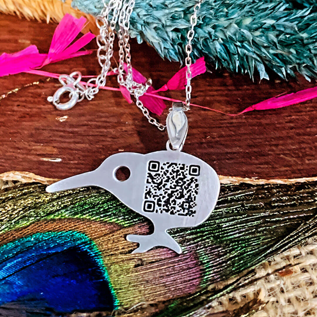 KIWI BIRD NECKLACE
