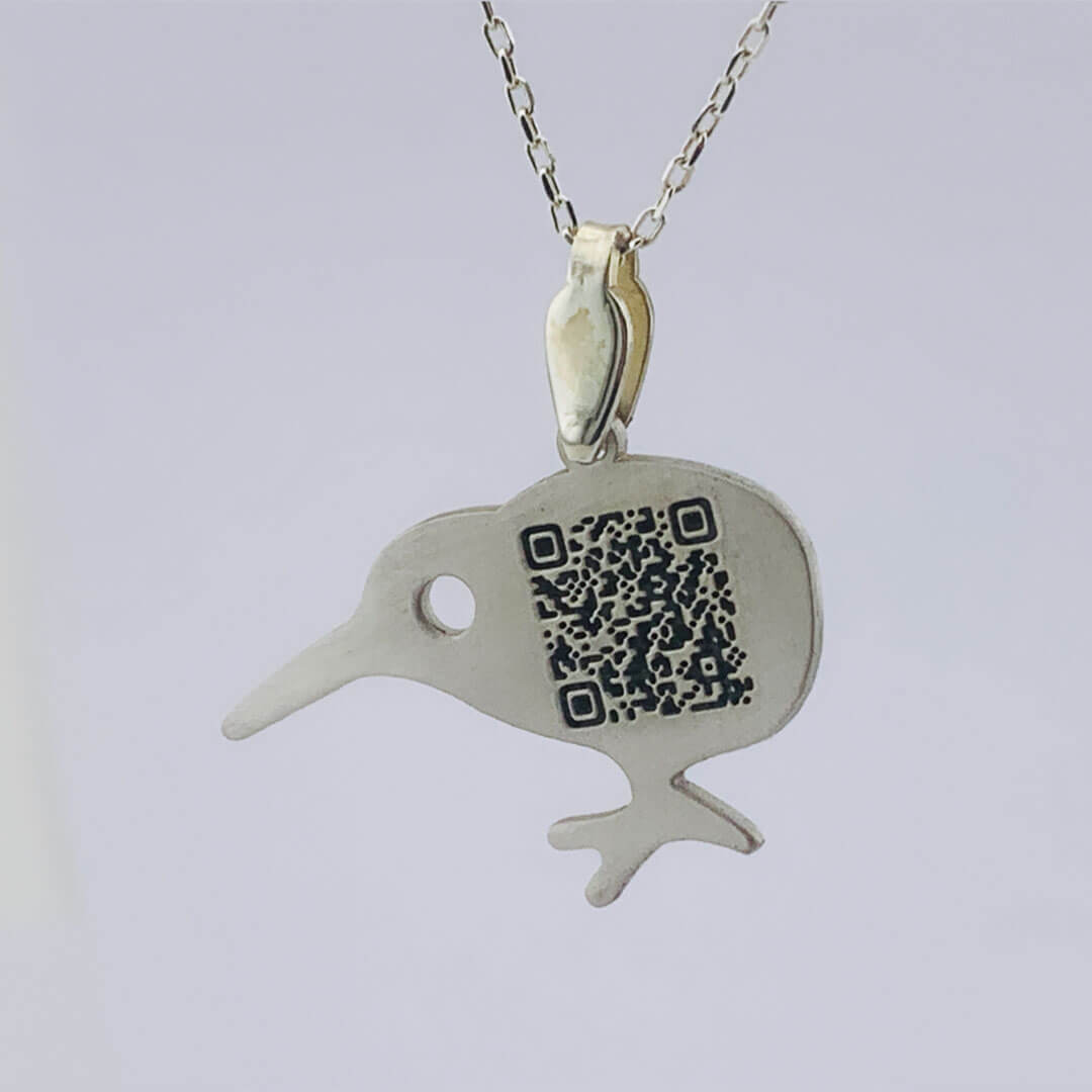 KIWI BIRD NECKLACE