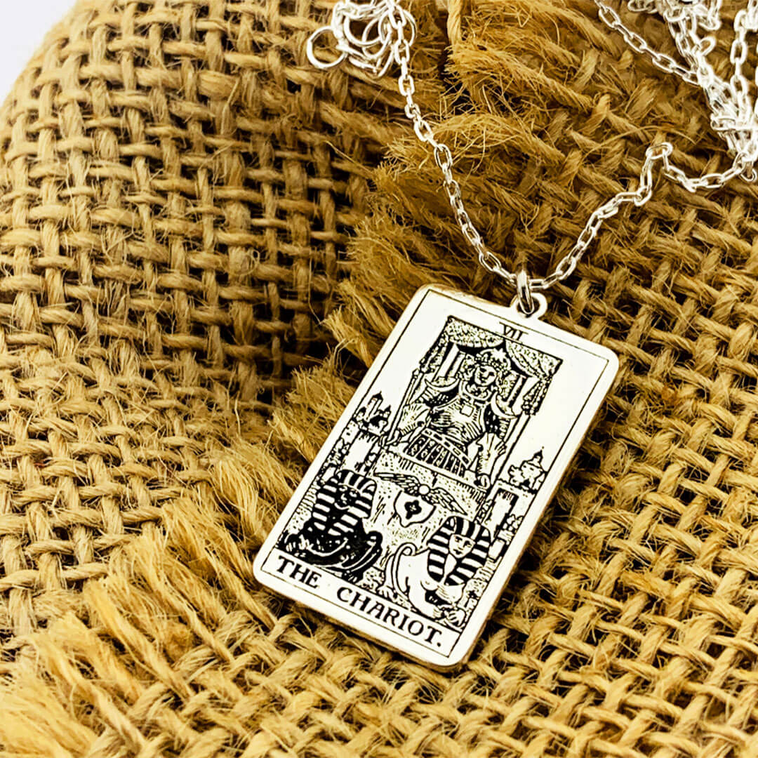 CHARIOT TAROT NECKLACE