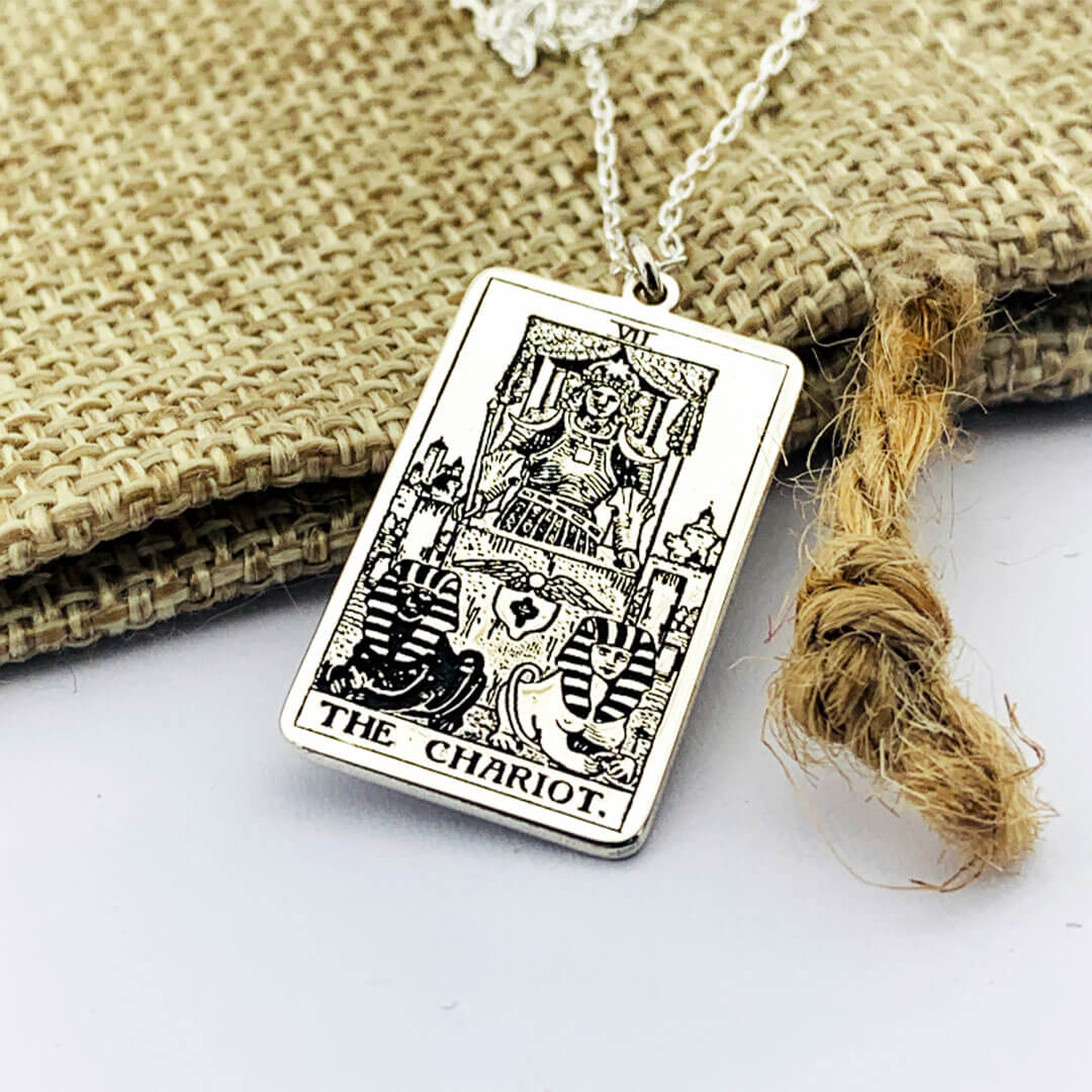 CHARIOT TAROT NECKLACE