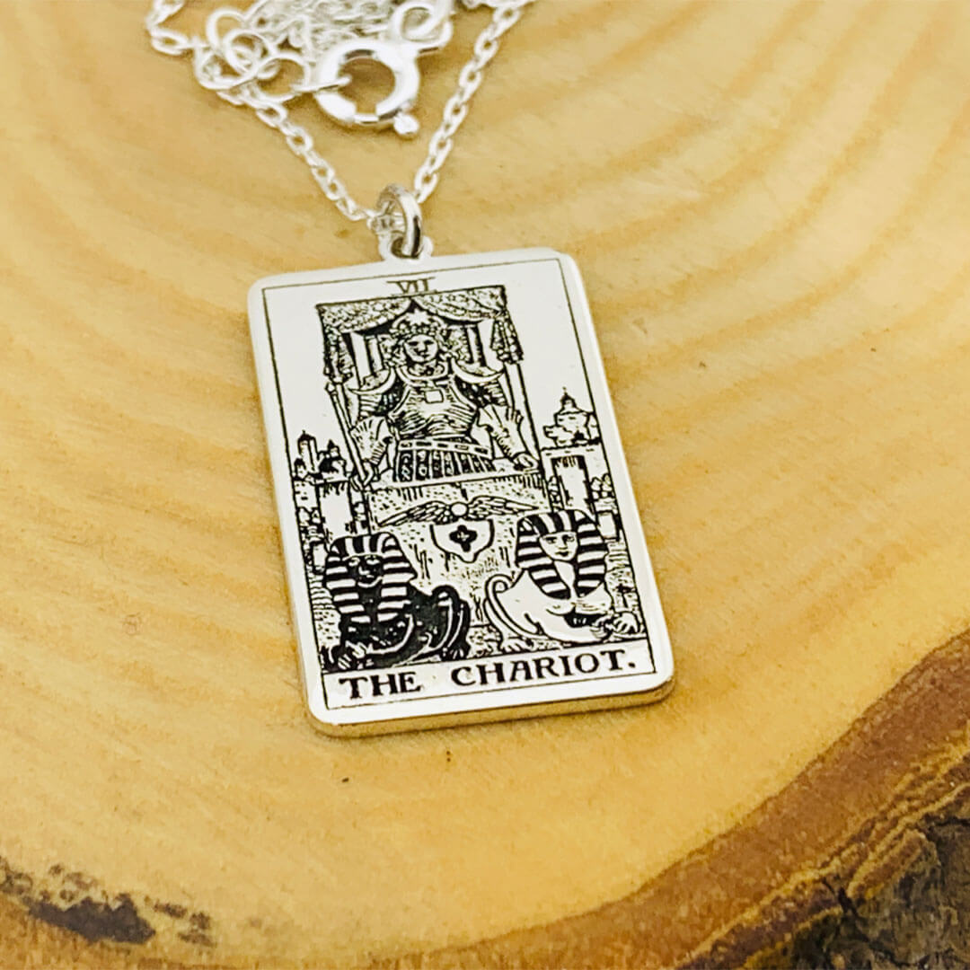 CHARIOT TAROT NECKLACE