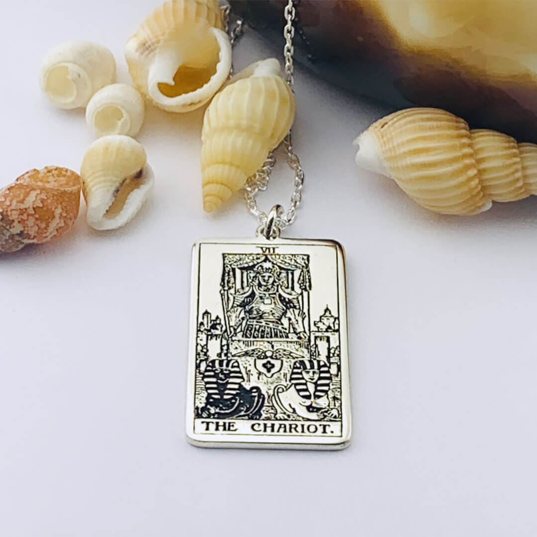 CHARIOT TAROT NECKLACE