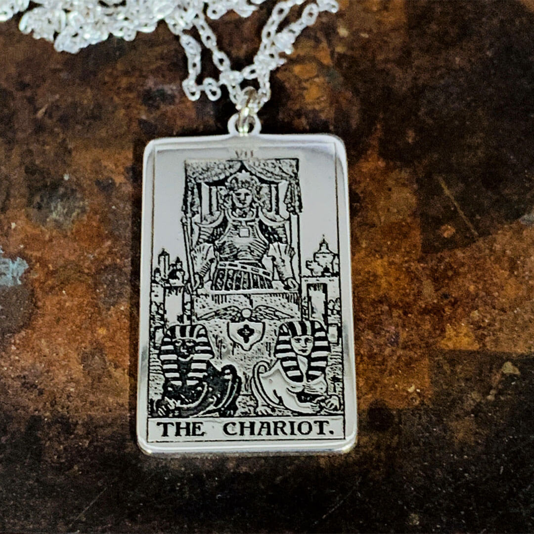 CHARIOT TAROT NECKLACE