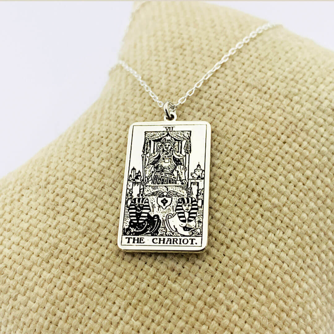 CHARIOT TAROT NECKLACE