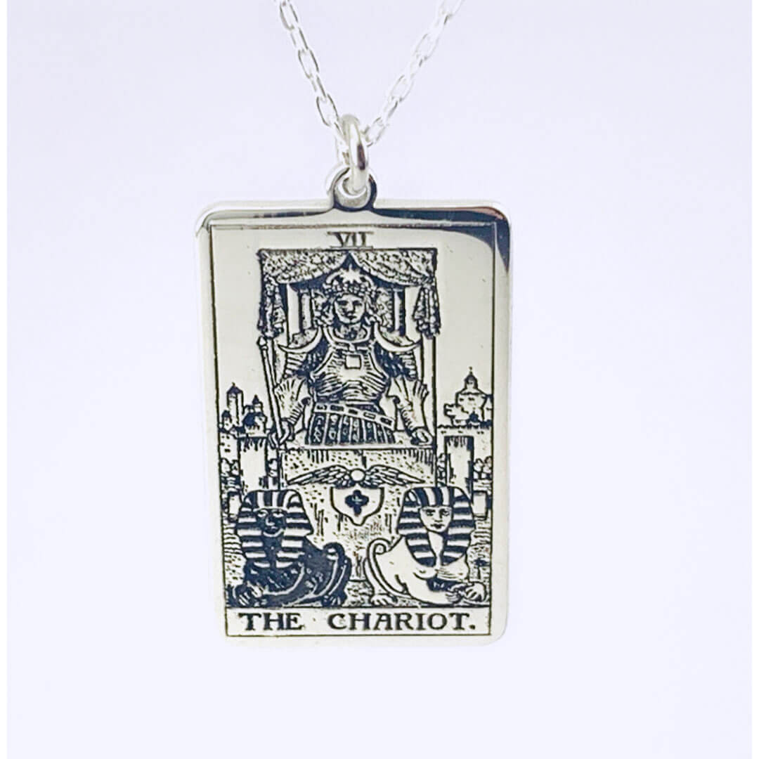 CHARIOT TAROT NECKLACE