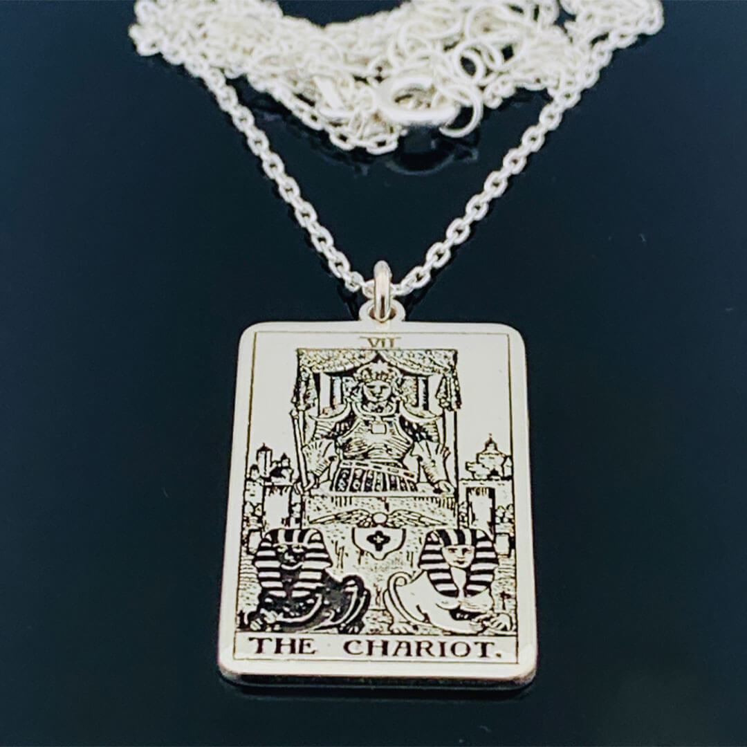 CHARIOT TAROT NECKLACE