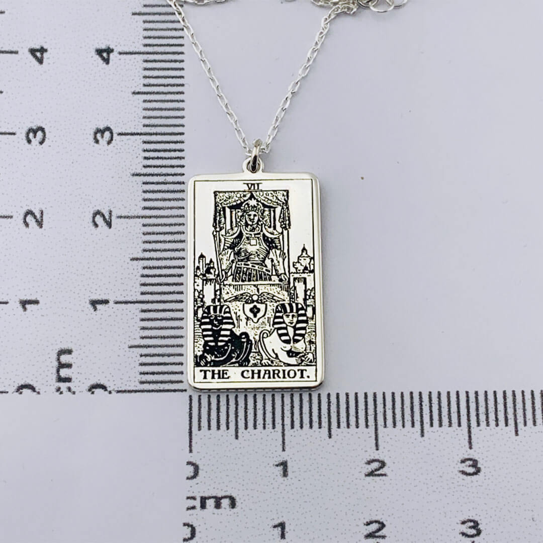 CHARIOT TAROT NECKLACE